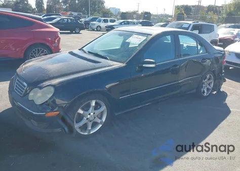 2007 Mercedes-Benz C 230 Sport from USA, damaged, VIN WDBRF52H87F934306